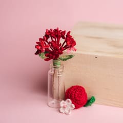 Nandnistudio Red flowers juda pin - made to order, dispatch time 2-3 weeks