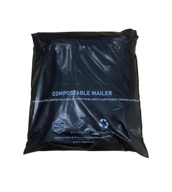 Eco Friendly Compostable D2W EPI Corn Starch 100% OXO Biodegradable Plastic  Bag