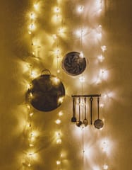 Samoolam Handmade Home Decor LED String Lights ~ Green Rose