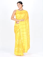 RESHAWeaves - Chanderi Silk Shibori Saree