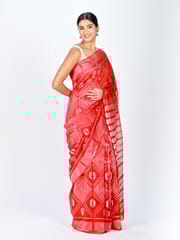 RESHAWeaves - Chanderi Silk Shibori Saree