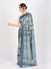 RESHAWeaves - Chanderi Silk Shibori Saree