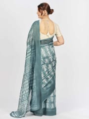 RESHAWeaves - Chanderi Silk Shibori Saree