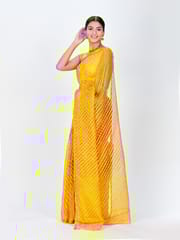 RESHAWeaves - Leheriya Kota Silk Saree