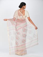RESHAWeaves - Kota Cotton HandBlock Printed Saree