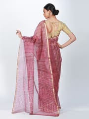 RESHAWeaves - Kota Cotton HandBlock Printed Saree