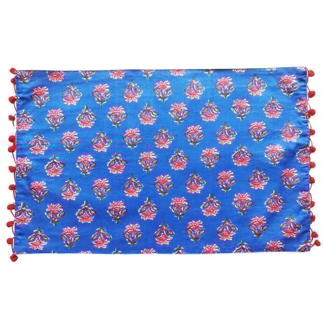 Juhi Malhotra-Blue Floral Placemat