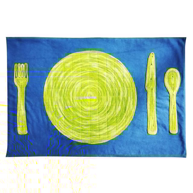 Juhi Malhotra-Green Shaded Placemat