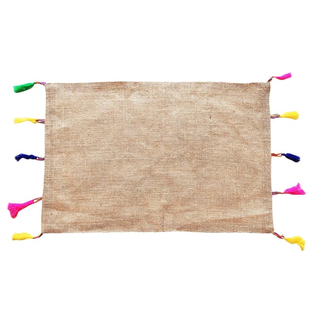Juhi Malhotra-Jute Tassel Placemat