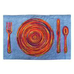 Juhi Malhotra-Fork,Spoon And Knife Placemat