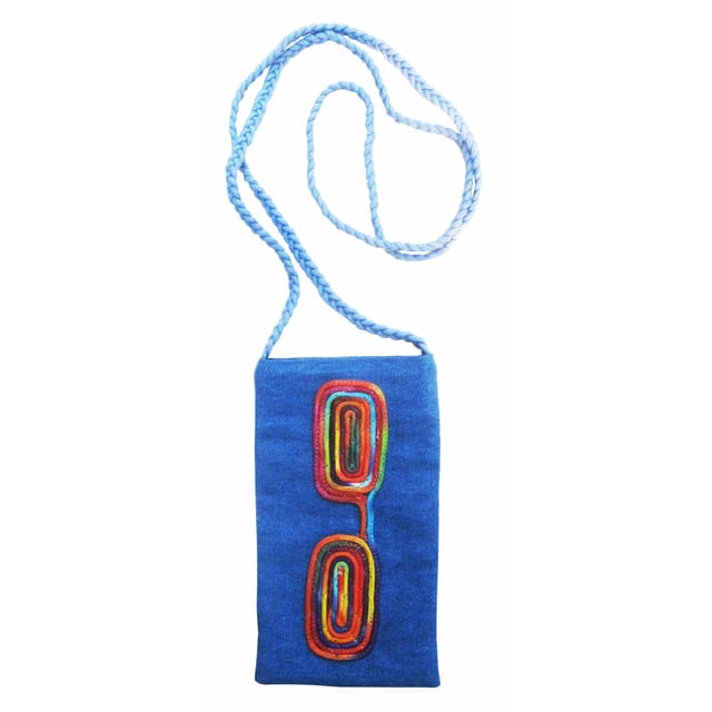 Juhi Malhotra-Blue Rectangle Sunglasses Cover