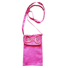 Juhi Malhotra-Candy Pink Bow Mobile Cover