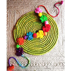 Juhi Malhotra-Funky Cotton Hair Accessory