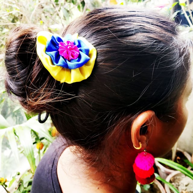 Juhi Malhotra-Quirky Hair Accessory