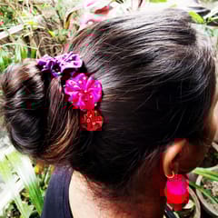 Juhi Malhotra-Shades Of Purple Hair Accessory