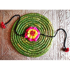 Juhi Malhotra-Vibrant Flower Hair Accessory