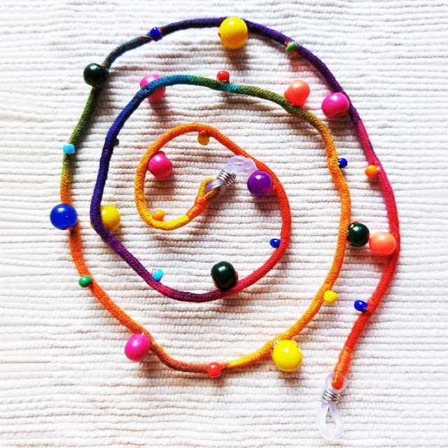 Juhi Malhotra-Glass Bead Eyewear Chain