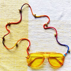 Juhi Malhotra-Beaded Gold Eyewear Chain