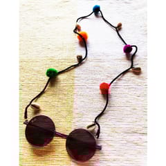 Juhi Malhotra-Pom Pom Seashell Eyewear Chain