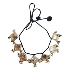 Juhi Malhotra-Vintage Coin Jute Choker