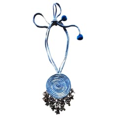 Juhi Malhotra-Blue Chunky Necklace