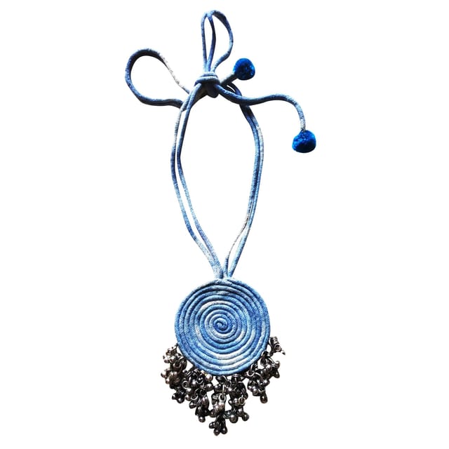 Juhi Malhotra-Blue Chunky Necklace