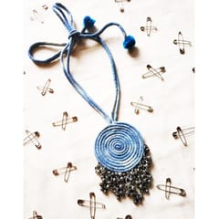 Juhi Malhotra-Blue Chunky Necklace