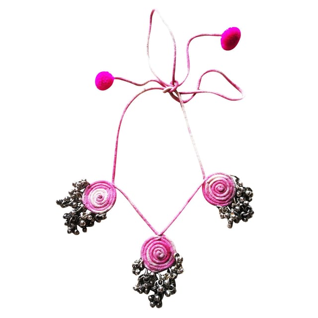 Juhi Malhotra-Pink Shaded Necklace