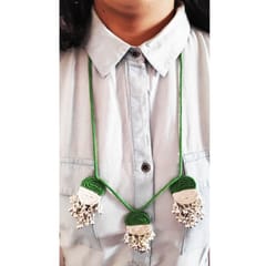 Juhi Malhotra-Grass Is Green Necklace