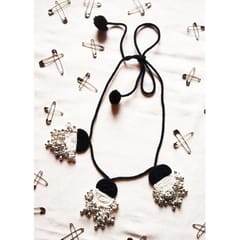 Juhi Malhotra-Black Ghungroo Necklace