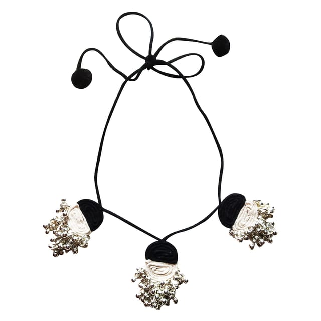 Juhi Malhotra-Black Ghungroo Necklace