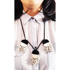 Juhi Malhotra-Black Ghungroo Necklace