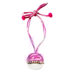 Juhi Malhotra-Candy Pink Shell Necklace