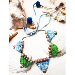 Juhi Malhotra-Ocean Blues Choker