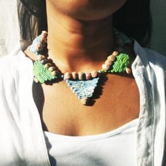 Juhi Malhotra-Ocean Blues Choker