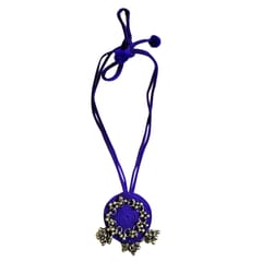 Juhi Malhotra-Antique Blue Necklace