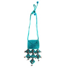 Juhi Malhotra-Teal Layered Necklace