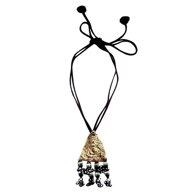 Juhi Malhotra-Arty Jute Necklace