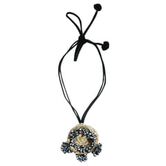 Juhi Malhotra-Ghungroo Jute Necklace