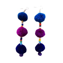 Juhi Malhotra-Blue To Purple Earrings