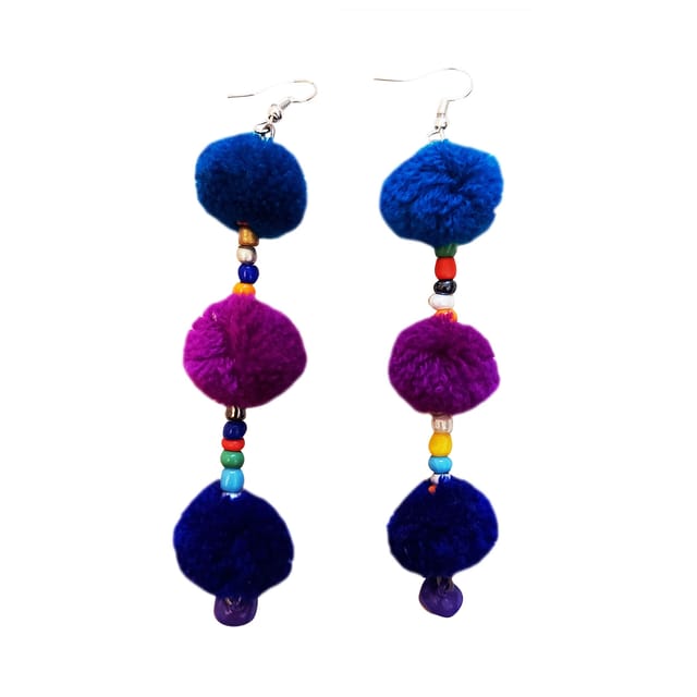 Juhi Malhotra-Blue To Purple Earrings