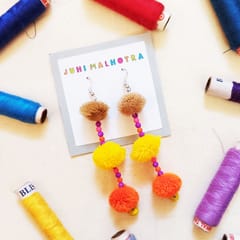 Juhi Malhotra-Neon Earrings