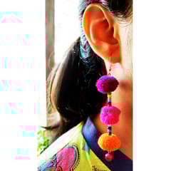 Juhi Malhotra-Three Layer Earrings