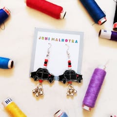 Juhi Malhotra-Antique Car Earrings