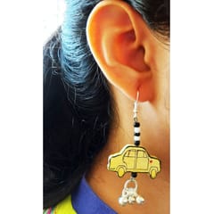 Juhi Malhotra-Vintage Car Earrings