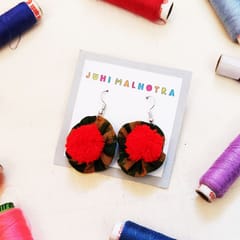 Juhi Malhotra-Vibrant Flower Earrings