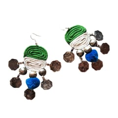 Juhi Malhotra-Nature Trio Coin Earrings