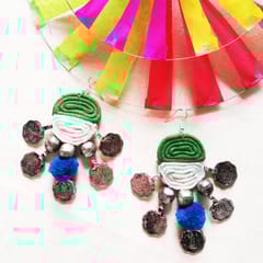 Juhi Malhotra-Nature Trio Coin Earrings