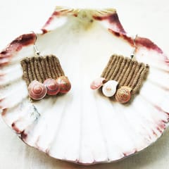 Juhi Malhotra-Fawn Shell Earrings