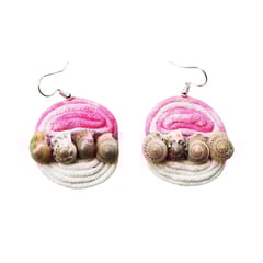 Juhi Malhotra-Serene Pink Shell Earrings